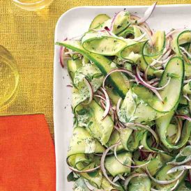 Cucumber Salad Recipe With Fresh Herbs Image